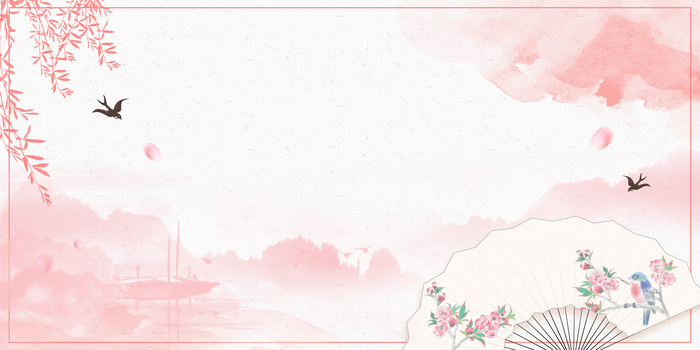 古风春背景图片大全 古风春背景素材下载 熊猫办公