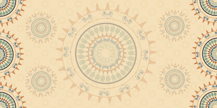 复古民族团中国风花纹背景