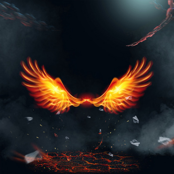 1920 x 700格式: psdjpgpsd游戏火焰翅膀流火流星战争背景banner像素