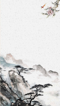 水墨画边框背景图片大全 水墨画边框背景素材下载 熊猫办公