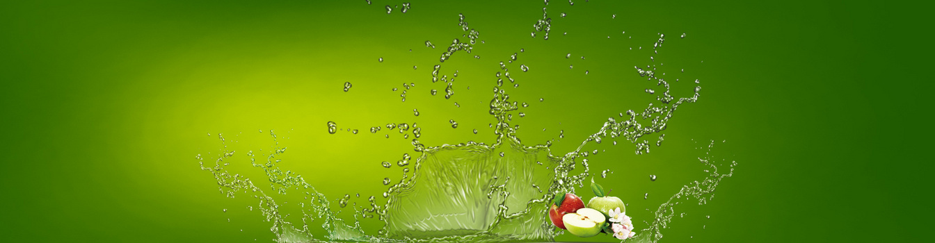 夏季清凉饮料背景