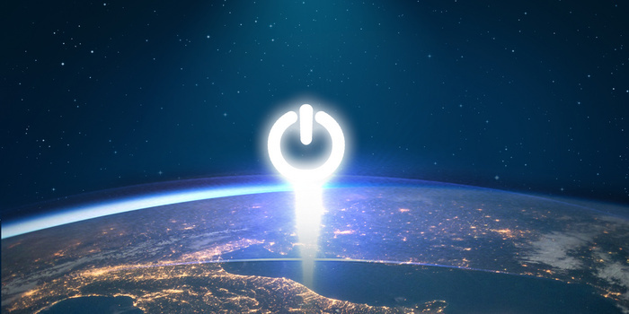 地球一小时之熄灯背景