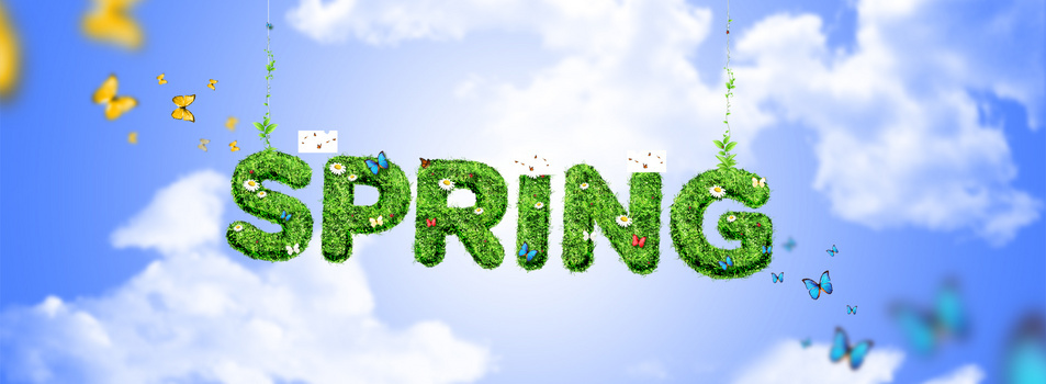 spring背景图片素材下载_熊猫办公