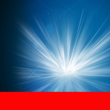 商务蓝色发光床垫背景