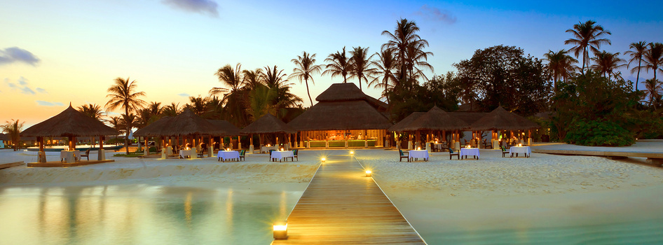 海边别墅风景背景