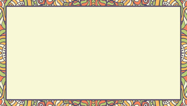 民族风边框花纹矢量背景素材