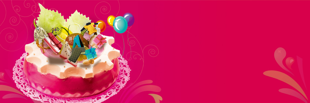 爱心信封武术中国风桃花花瓣飘落立体地球运动横幅动物卡通边框小学生