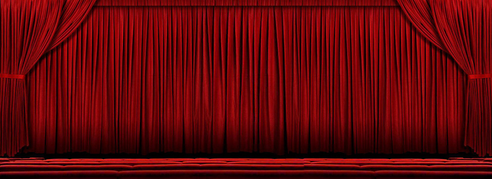 华丽的舞台幕布背景