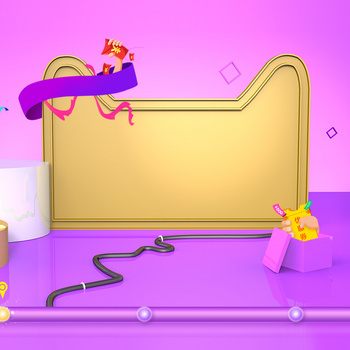 紫色天猫主图背景图片素材免费下载_熊猫办公