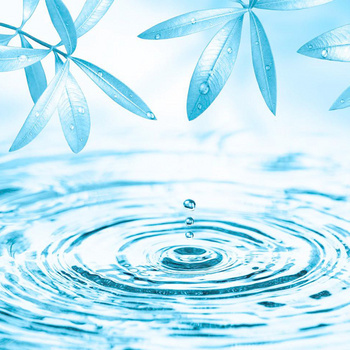 蓝色水滴背景图