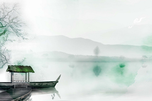 4724 x 2362格式: psdjpgpsd清明节气水墨山水古风背景像素:4724 x