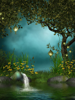 童话森林背景图片素材免费下载_熊猫办公