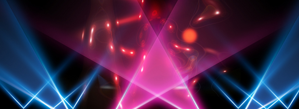 荧光蓝色紫色灯光炫丽