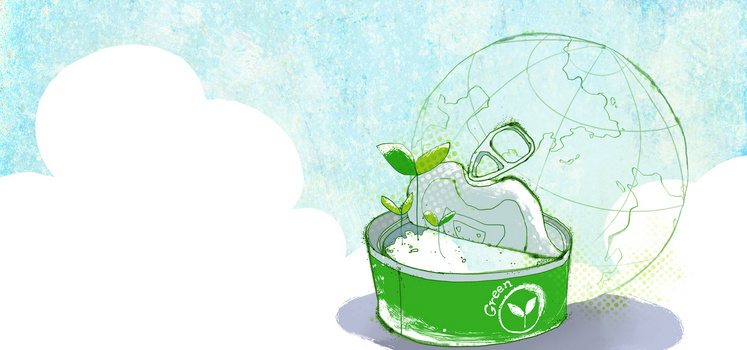 废物回收背景图片素材免费下载_熊猫办公