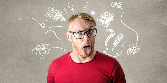 灰色鬼脸搞怪情绪表达手绘创意背景