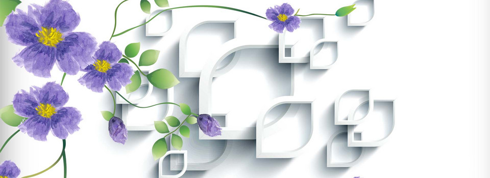 紫色花背景图片大全 紫色花背景素材下载 熊猫办公