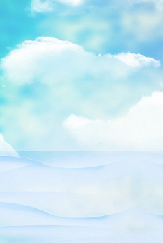 青色文艺背景h5背景