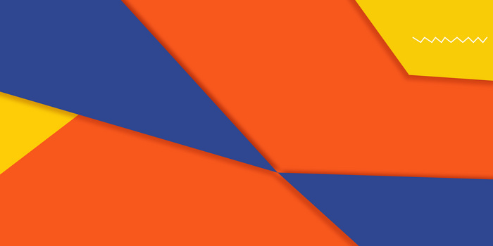 几何色块撞色几何填色背景