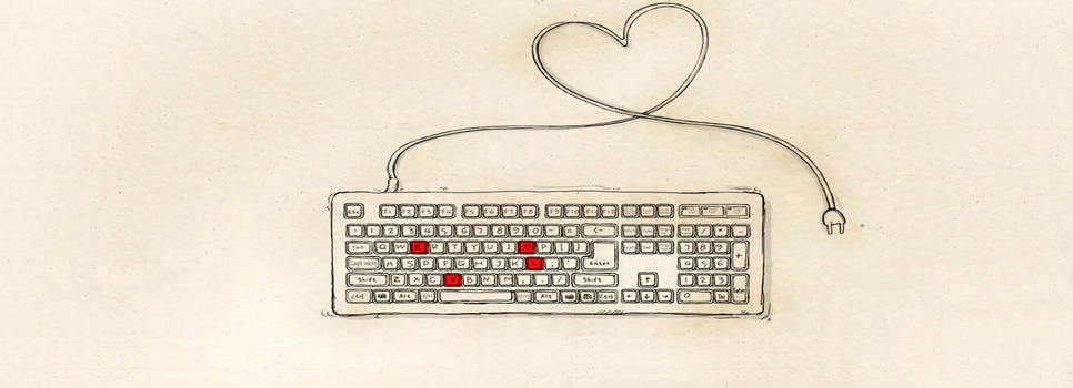 手绘键盘按键怎么画图片