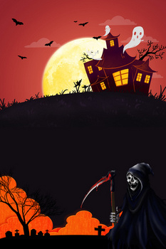 万圣夜背景图片大全 万圣夜背景素材下载 熊猫办公