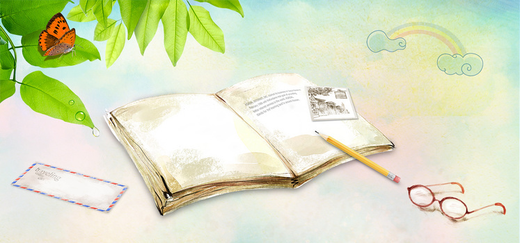 书笔背景图片大全_书笔背景素材下载_熊猫办公