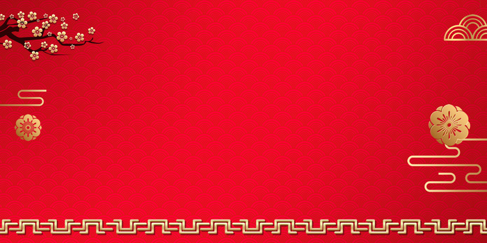 红色创意质感雅致中国风背景