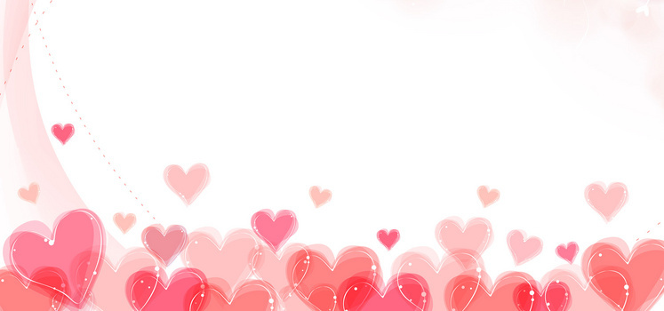 浪漫心形背景