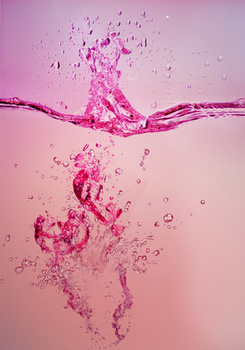 粉色钻石效果love和心