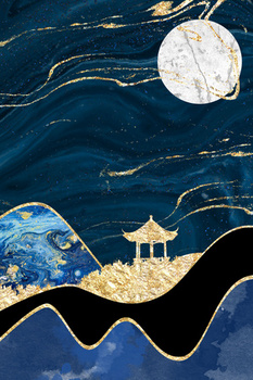 月夜背景图片大全 月夜背景素材下载 熊猫办公