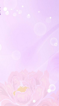 浅紫色花瓣图案h5背景素材