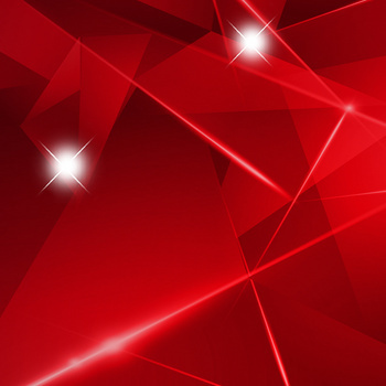 红色几何光效化妆品psd分层主图背景素材