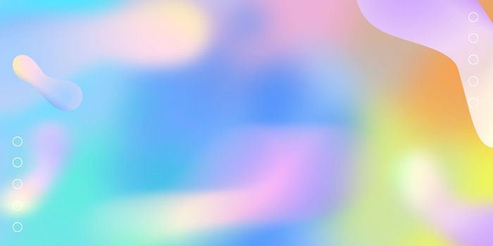 蓝色简约梦幻背景图