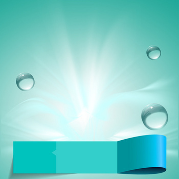 蓝色水珠淘宝主图背景