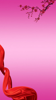 红绸带背景图片大全_红绸带背景素材下载_熊猫办公