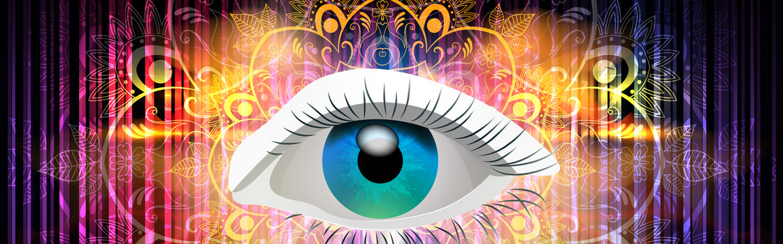 神秘国度眼睛背景