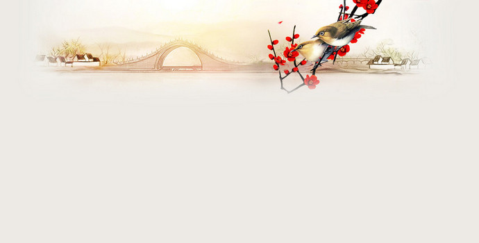 古典花鸟工笔画折扇