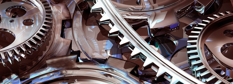 科技科幻齿轮背景