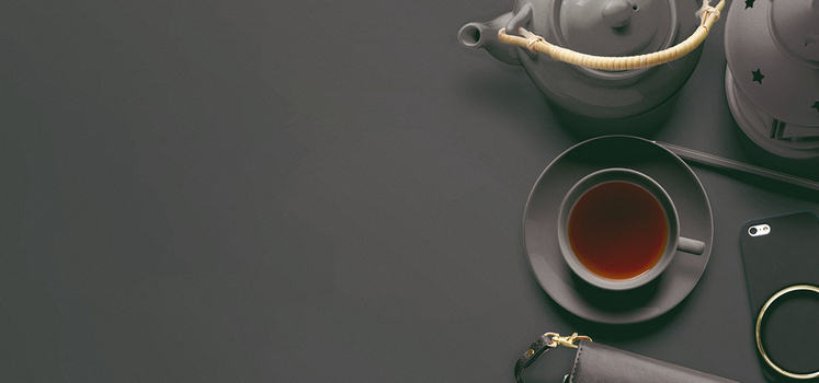 茶具背景图