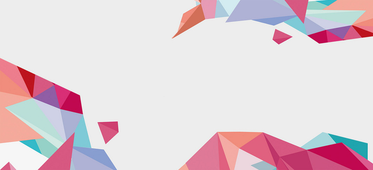 白色不规则形状背景