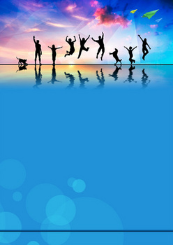 里约奥运会青春激情背景