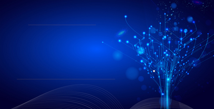 商务科技展板背景