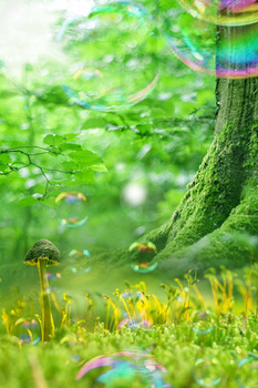 清新大自然背景图片大全 清新大自然背景素材下载 熊猫办公