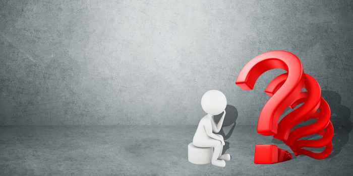 创意质感商务问号疑问背景