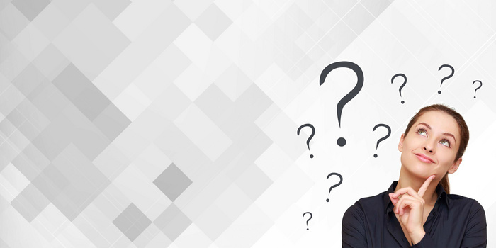 创意商务问号疑问背景