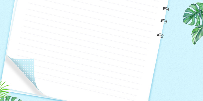 笔记本纸页翻书简约背景