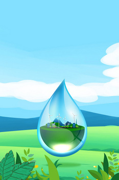 节水护水背景图图片