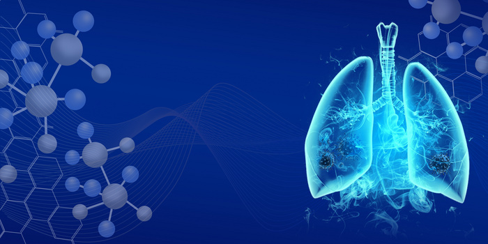 大气蓝色科技公益世界防治结核病日背景