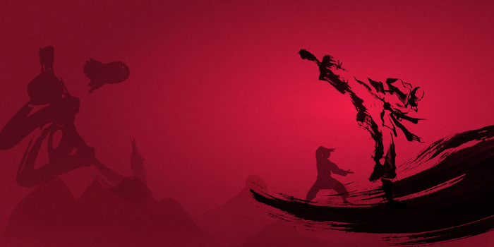 像素:4724 x 2362格式: psdjpgpsd水墨中国风山水传统武术运动背景