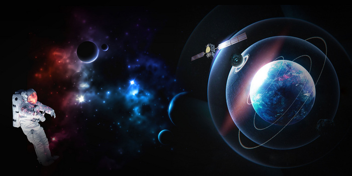 神秘太空科幻世界图片背景图片素材免费下载_熊猫办公