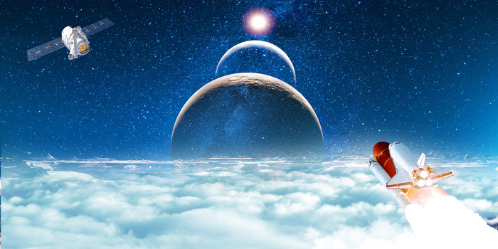 太空探索背景图片大全 太空探索背景素材下载 熊猫办公